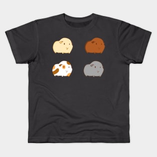 Set of 4 Guinea Pigs Kids T-Shirt